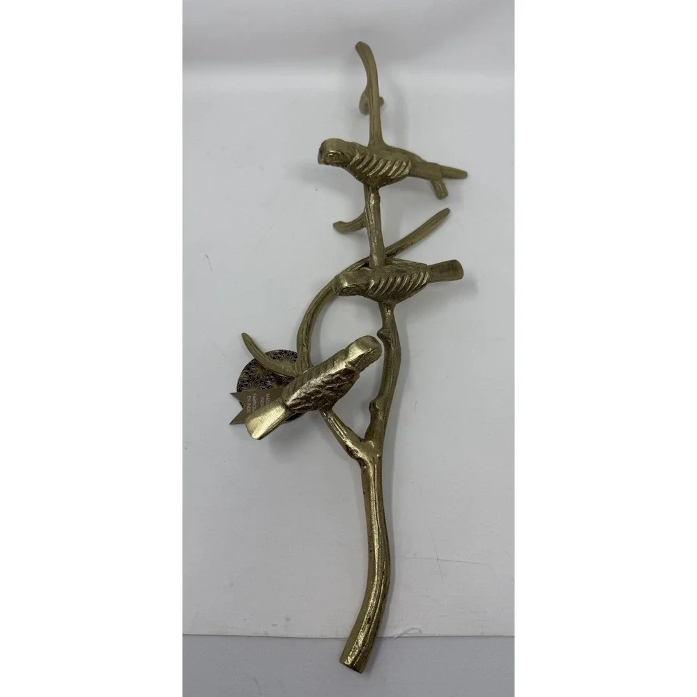 Metal Home Decor Birds On Branch Long Made In India New